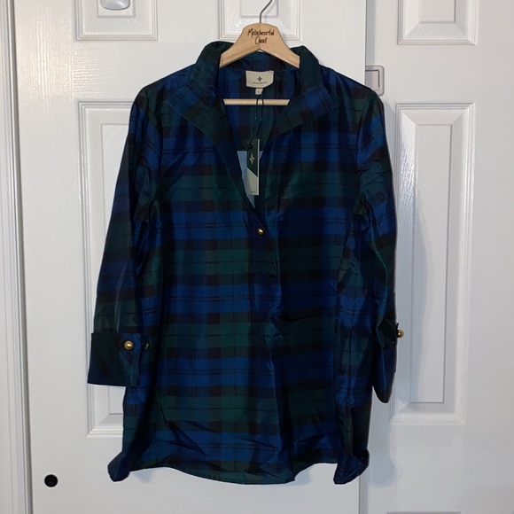 Blackwatch French Cuff Celine Top
TUCKERNUCK - Picture 7 of 12